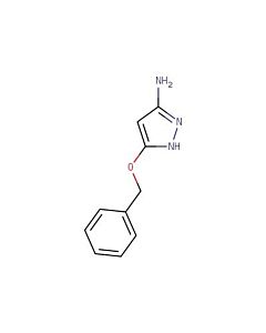 Astatech 5-(BENZYLOXY)-1H-PYRAZOL-3-AMINE, 95.00% Purity, 0.25G